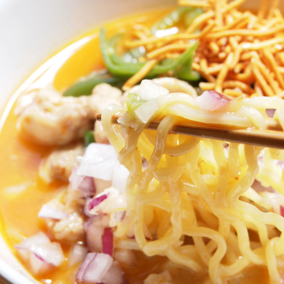 「カオソーイ」タイ北部のカレーラーメン